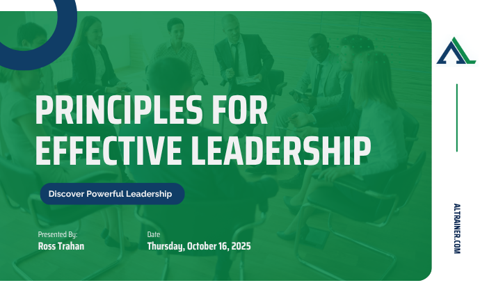 Principles for Effective Leadership (Copy)